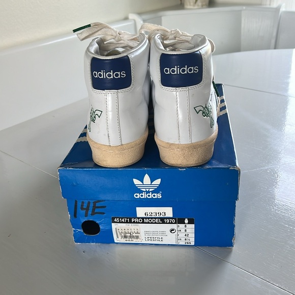 ADIDAS PRO MODEL 1970 PISTOL PETE 8.5 - Picture 2 of 8